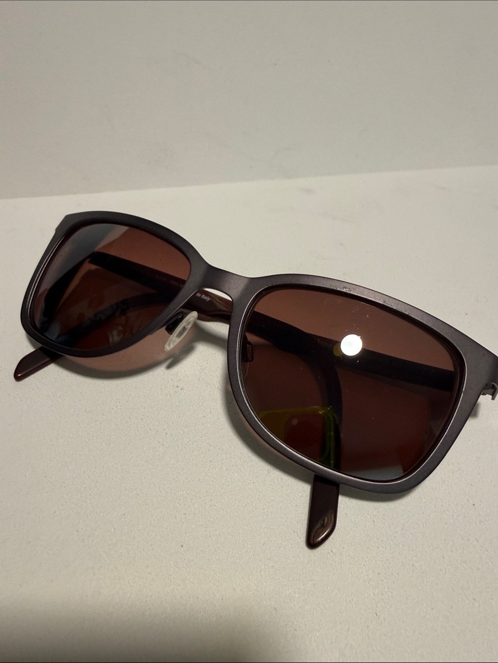 Maui Jim Matte Brown Frame Sunglasses with Brown Lenses